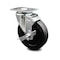 Service Caster 5 Inch Soft Rubber Wheel Swivel Top Plate Caster with Brake SCC-20S514-SRS-TLB-TP2 - alternate 1